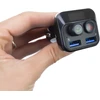 FM moduliatorius PNI Valentine F250 Bluetooth 5.0, MP3 grotuvas, FM siųstuvas, micro SD lizdas, dviguba USB jungtis, greitas mobiliojo įrenginio įkrovimas, „super bass“ mygtukas