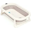 Foldable baby bathtub on stand with drain and LCD thermometer ECOTOYS