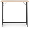 Foldable Computer Desk 80×45 cm Nešiojamas kompiuteris Table Loft Style ModernHome