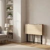 Foldable Computer Desk 80×45 cm Nešiojamas kompiuteris Table Loft Style ModernHome