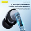 Foneng Bluetooth Ausinės TWS BL152 ANC+ENC su triukšmo slopinimu juodos spalvos