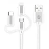 Forever 3in1 micro-USB+8PIN+type-C laidas