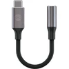 Forever garso adapteris AJC-01 jack 3,5 mm – USB-C juodas