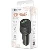 TelForceone Forever automobilinis įkroviklis 1xUSB 2,4A + 1xUSB-C PD 45W LA-04 juodas