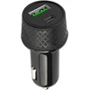 TelForceone Forever automobilinis įkroviklis 1xUSB 2,4A + 1xUSB-C PD 45W LA-04 juodas