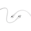 Forever Flexible kabelis USB-C - Lightning 1,0 m 20W baltos spalvos
