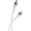 Forever Flexible kabelis USB-C - Lightning 1,0 m 20W baltos spalvos
