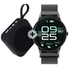 „Forever“ išmanusis laikrodis „ForeVive 2 SB-330“, juodas, su 3W „Bluetooth“ garsiakalbiu