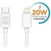 Forever USB-C – Lightning laidas 1,0 m 20W baltas