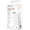 Forever sieninis įkroviklis 2xUSB 2,4A LS-03 baltas