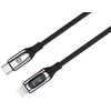 Forever LCD kabelis USB-C - Lightning 1,0 m 27W juodos spalvos