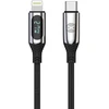 Forever LCD laidas USB-C – Lightning 1,0 m 27W juodas