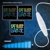 „Forever Light Neon PLEXI“ LED šviestuvas „Eat Sleep Game“ daugiaspalvis FPNE33