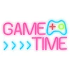 „Forever Light Neon PLEXI“ LED ŽAIDIMO TIME daugiaspalvis FPNE34