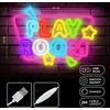 „Forever Light Neon PLEXI“ LED žaidimų kambarys, daugiaspalvis FPNE39