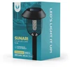 Plastrol Forever Light saulės energija įkraunamas LED šviestuvas su plieniniu stulpu SUNARI FLS-30 juodas