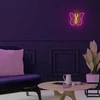 Neoninis LED šviestuvas BUTTERFLY rožinis NNE03 Neolia