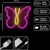 Neoninis LED šviestuvas BUTTERFLY rožinis NNE03 Neolia
