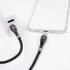 Forever Sleek laidas USB-C – USB-C 1,0 m 60W juodas