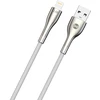 „Forever Sleek“ USB – „Lightning“ laidas 1,0 m 2,4 A baltas