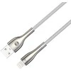 „Forever Sleek“ laidas USB – „Lightning“ 1,0 m 2.4A baltas