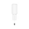 Forever TC-01-20AC PD QC įkroviklis 1x USB-C 1x USB 20W baltos spalvos