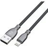 Forever Tornado kabelis USB - Lightning 1,0 m 3A juodos spalvos