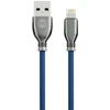 Forever Tornado USB – Lightning laidas 1,0 m 3A tamsiai mėlynas