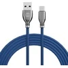 Forever Tornado kabelis USB - USB-C 1,0 m 3A navy mėlynos spalvos