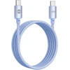 Forever Vibe laidas USB-C – USB-C 1,0 m 60W dangaus žydra