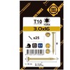 Forte Tools Forte_Tools Medraigčiai Fortel Tools, 3 x 16 mm, ZN, TX10, 25 vnt.