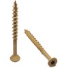 Grąžtas Forte Tools Forte_Tools Terasų medsraigčiai 4,2 x 65 mm, ruspert, rudi, 200 vnt.