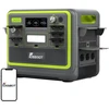 FOSSIBOT F2400 2400W Charging Station Žalias