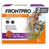 FRP FRONTPRO Tabletės nuo blusų ir erkių šuniui (>25-50 kg) – 3x 136mg