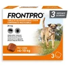 FRP FRONTPRO Tabletės nuo blusų ir erkių šuniui (>4-10 kg) – 3x 28,3mg
