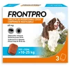 FRP FRONTPRO Tabletės nuo blusų ir erkių šuniui (>10-25 kg) – 3x 68mg