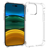 Fusion Accessories Fusion Anti Shock 1,5 mm silikoninis dėklas skirtas Apple iPhone 14 Pro Max skaidriam