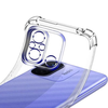 Fusion Accessories Fusion Anti Shock 1,5 mm silikoninis dėklas skirtas Xiaomi Redmi 12c | Redmi 11a skaidriam