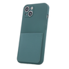 Fusion Accessories Fusion Card Case silikoninis dėklas skirtas Samsung A236 Galaxy A23 5G žalias