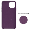 Fusion Accessories Fusion elegance fiber silikoninis dėklas skirtas Samsung A426 Galaxy A42 violetinė
