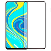 Fusion Accessories Fusion Full Glue 5D grūdintas stiklas, visiškai uždengtas rėmeliu Xiaomi Redmi Note 9S Juodas