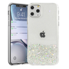 Fusion Accessories Fusion glue glitter silikoninis dėklas skirtas Apple iPhone 13 Pro Max skaidrus