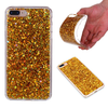 Fusion Accessories Fusion Gold Sequins Back Dėklas silikoninis dėklas Apple iPhone X | XS aukso spalvos