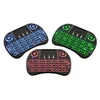 Fusion Accessories Fusion kompaktiška belaidė klaviatūra su jutikliniu kilimėliu ir 3 LED spalvomis, skirta Android | iOS | televizoriui | PC