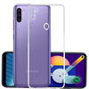 Fusion Accessories Fusion Ultra Back dėklas 1 mm apsauginis silikoninis dėklas, skirtas Samsung M115 Galaxy M11 skaidriam