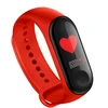 Fusion Accessories Fusion wave diržas laikrodžiui Xiaomi Mi Band 3 | Mi Band 4 raudona