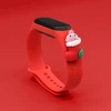 Fusion Accessories Fusion Xmas Santa juosta Xiaomi Mi Band 3 | 4 raudona