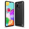 Fusion Accessories Silikoninis dėklas Fusion Trust Back, skirtas Samsung A217 Galaxy A21s Juodas