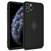 Fusion Accessories Silikoninis dėklas Fusion Breathe, skirtas Huawei P40 Lite, juodas
