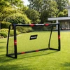 Futbolo vartai su futbolo tinklu 180x120x60 cm MOVEPRO